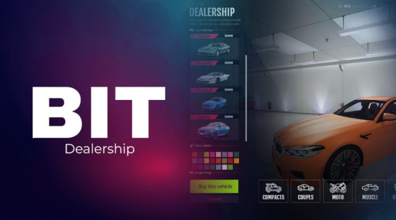 DEALERSHIP SYSTEM FiveM | BIT Scripts | FiveM Scripts | Tebex | Script ...