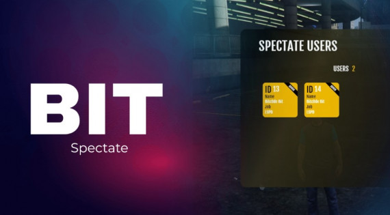 SPECTATE SYSTEM FiveM | BIT Scripts | FiveM Scripts | Tebex | Script ...
